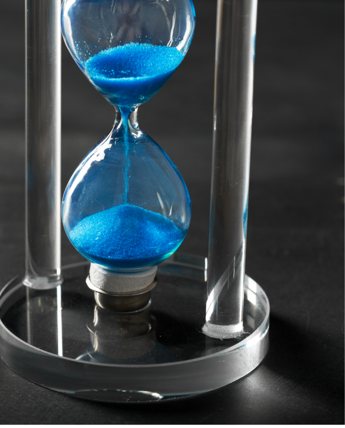 푸른 모래시계 이미지